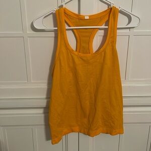Lululemon Swiftly tech Racerback Tank gold